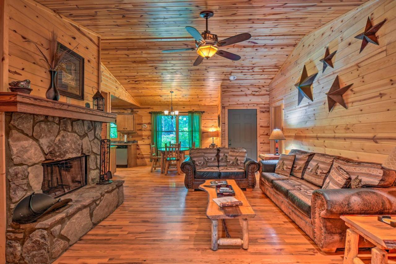 The Georgia Peach Cabin 8 Mi To Dwntn Helen Clarkesville Exterior foto